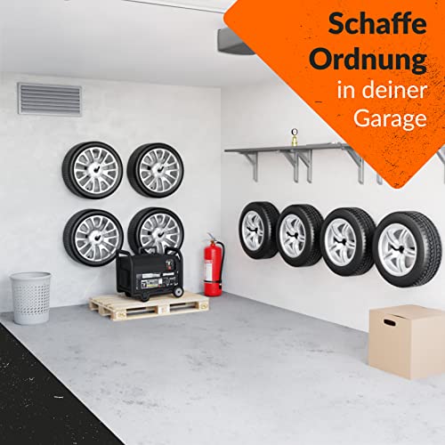 Reifen Wandhalterung für 4 Felgen von Upgrade4cars