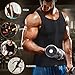 TAILONG Men Hot Neoprene Workout Sauna Tank Top Zipper Waist Trainer Vest Weight Loss Body Shaper Compression Shirt Gym Clothes Corset (Black Workout Tank, 2XL)