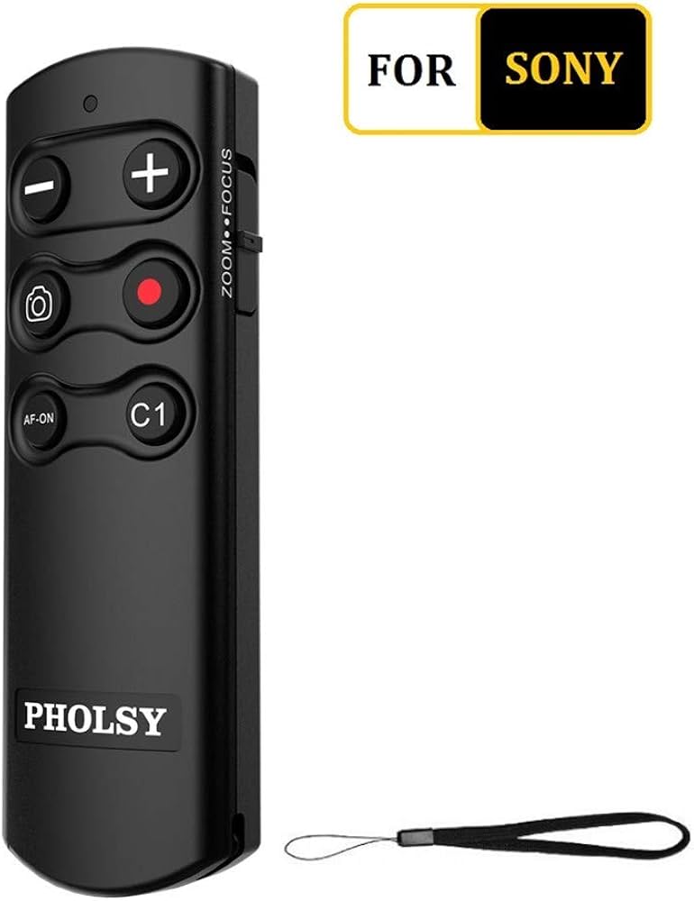 Sony A7 Camera Remote Control Wireless Remote For Sony Cameras