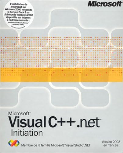 Microsoft Visual C++ .NET 2003 Standard (vf) : Amazon.ca: Software