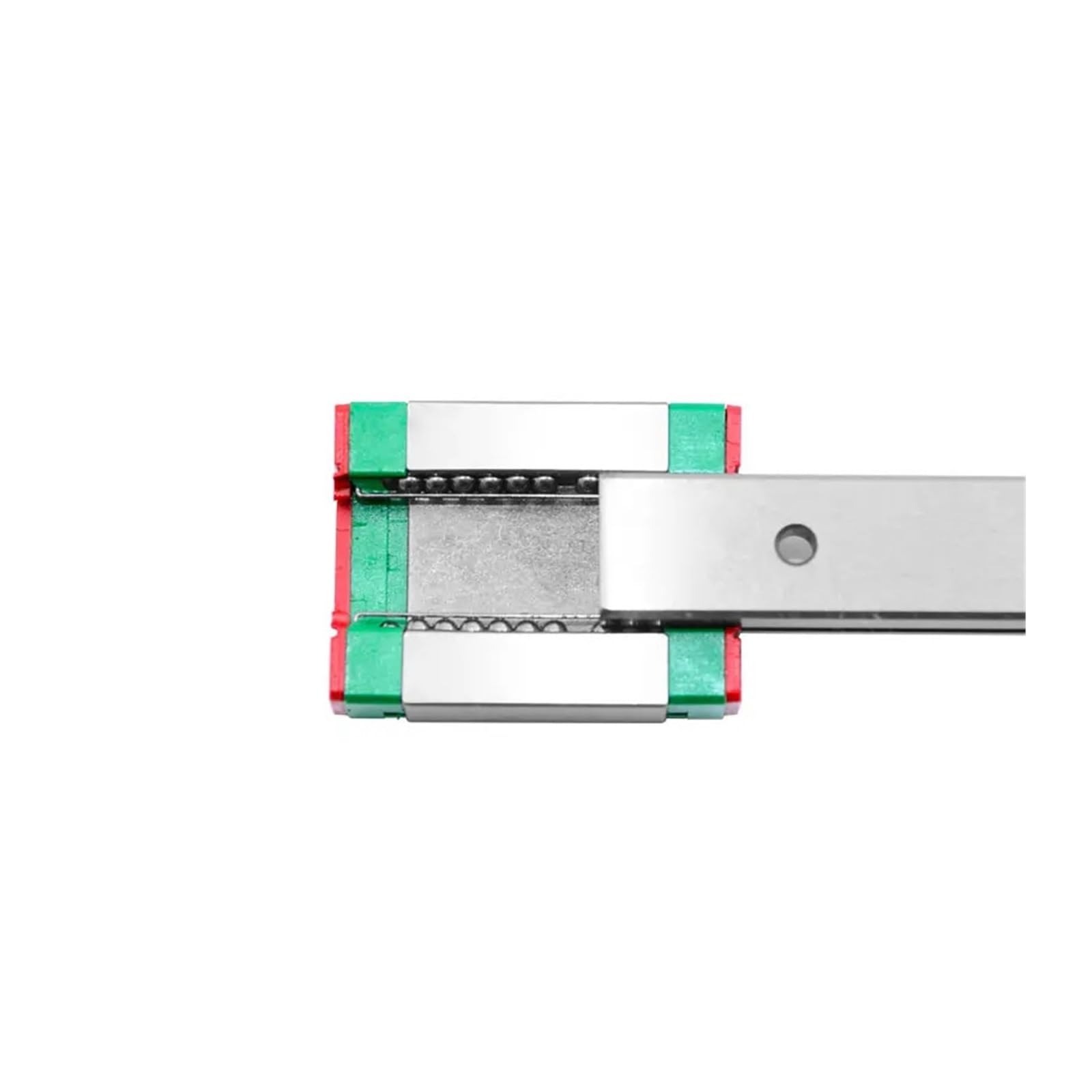 Deslizador de cojinete lineal con riel deslizante Kit de guía lineal con cojinete deslizante for riel lineal en miniatura MGN12H L 100 mm-1000 mm(750mm)