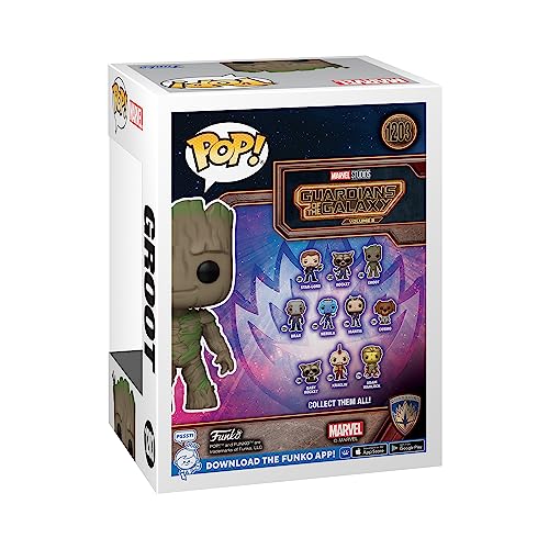 Funko POP! Vinyl: Marvel, Guardians Of the Galaxy 3, Groot, Collectable Vinyl Figure, Gift Idea, Official Merchandise - Image 3