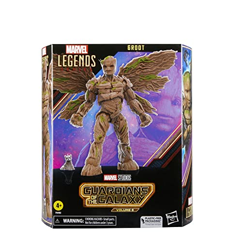 Boneco Marvel Legends Series - Figura de 15 cm e Acessórios - Groot - F6482 - Hasbro