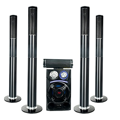 BBC Jerry 5.1 Tower Speaker with 38000 PMPO PWOER with 8 INCH SUB