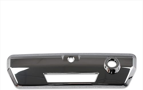 Beautost Compatible con Ford F-150 2021 2022 2023 2024 2025 2026 F150 cromado para puerta trasera trasera (cromado)