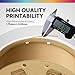 OVERTURE PLA Filament 1.75mm PLA 3D Printer Filament, 1kg Cardboard Spool (2.2lbs), Dimensional Accuracy +/- 0.02mm, Fit Most FDM Printer (Brown)