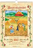 Bauernkalender 2027: Wandkalender 23,7x34 cm mit täglichen Wetterprognosen, Bauernregeln, 100-jährigem Kalender und Spiralbindung