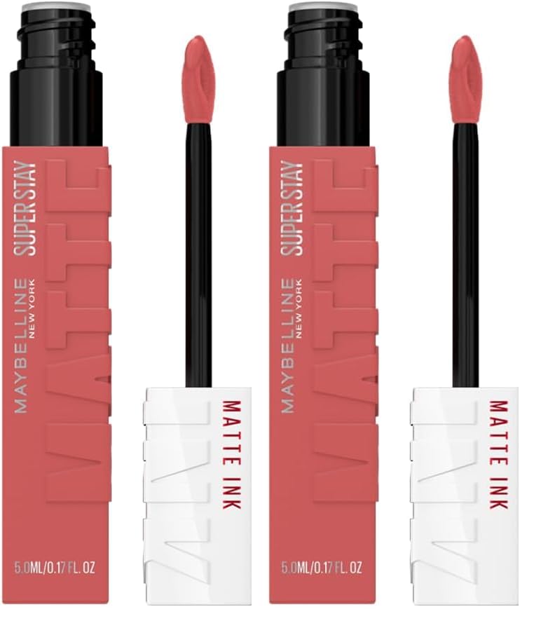 Image of Maybelline New York Super Stay Matte Ink Liquid Lipstick, 175 Ringleader (Pack of 2)