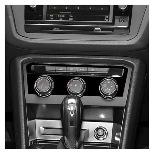 Commande climatisation Tiguan rayée - Masquez les défauts en carbone - 4
