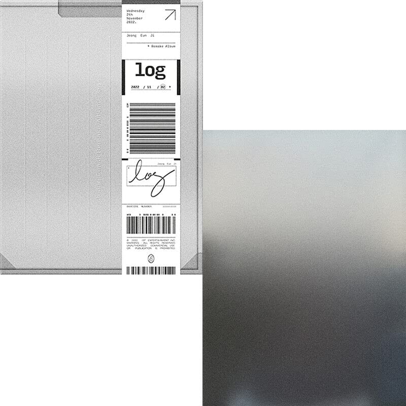 JEONG EUN JI LOG coffret collector K-POP album scellé double édition