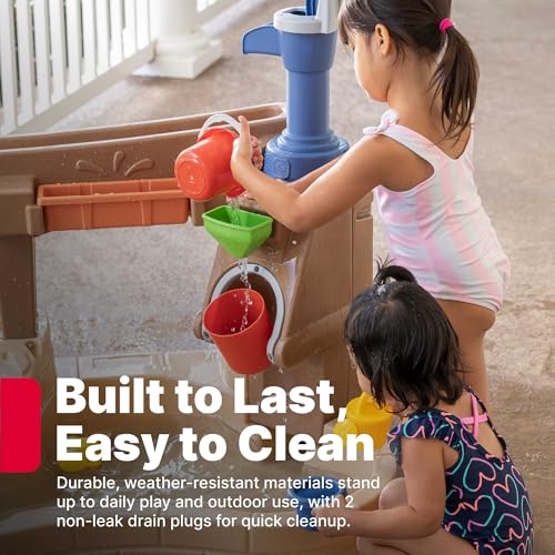 image for Step 2 Pump & Splash Discovery Pond Water Table, Kids Water Sensory Ac