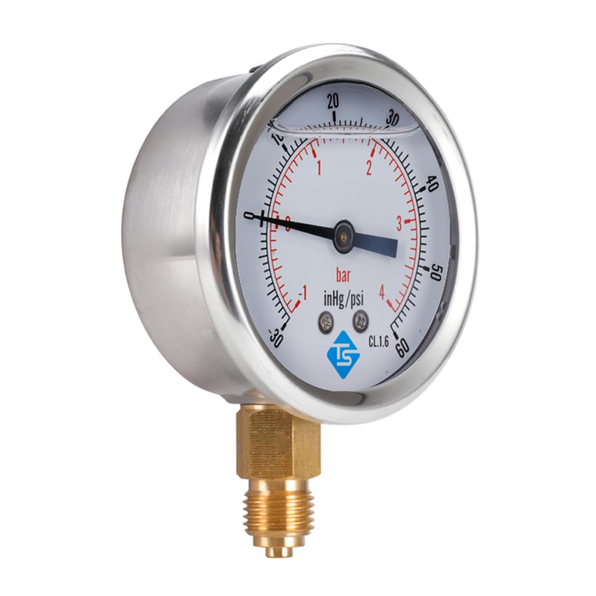 Digital Manometer Vakuum Suite wasserdruckmessgerät Haushalt ölen Test Tabelle Manometer Edelstahl Anzahl