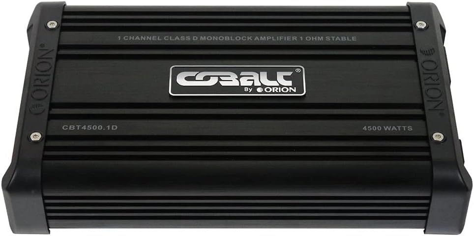ORION Cobalt CBT-4500.1D Amplifier 1 OHM Monoblock Class D 4500 Watts max Music Power car Audio amp
