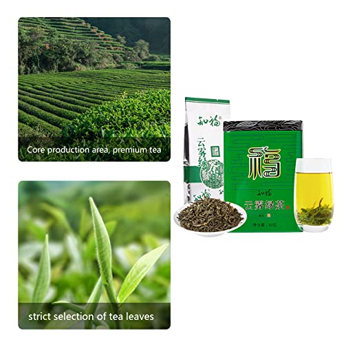 Chá verde de alta montanha, colhido antes do brilho puro 60g de folhas de chá fresco e forte fragrân