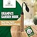 Grampa's Garden Hook - Weed Puller Tool & Gardening Hand Cultivator - Versatile Tool That Functions as a Cultivator, Hand Tiller, Weeder, & Edging Tool - Lightweight & Durable to Use