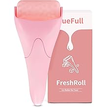 huefull Ice Roller for Face, Skin Care Set ，Spa Gifts for Women,Skin Care Wrinkle Remover for Face Massager Roller &amp; Self Care Gifts for Woman (Pink)