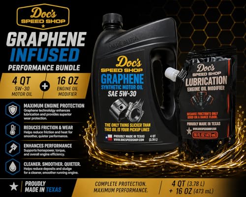 Aceite para motor 5W-30 con grafeno Doc's Speed Shop miniatura 4