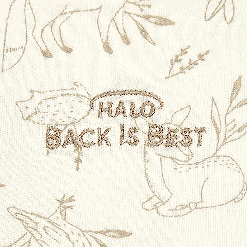 image for HALO 100% Cotton Sleepsack Swaddle, 3-Way Adjustable Wearable Blanket,