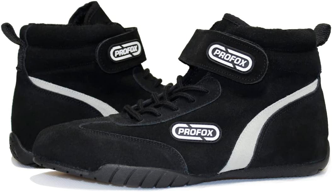 Car Auto Racing Shoes Boots Black SFI 3.3/5