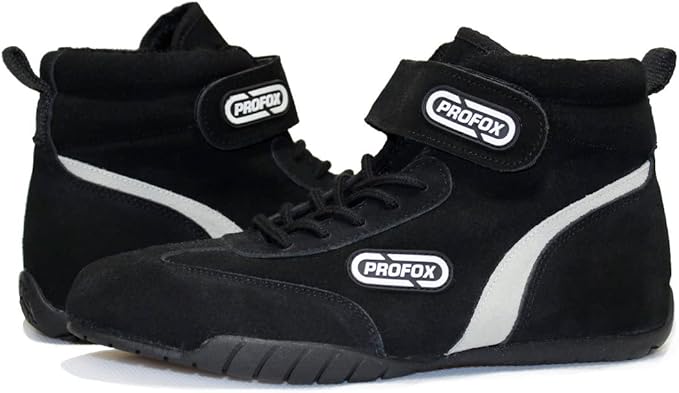 Car Auto Racing Shoes Boots Black SFI 3.3/5