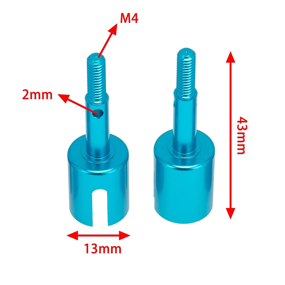 Dichtungs-Set für Hundeknochen, Trainingsbäume, Metall, für TT01 -01 TT01D TT01E TT02 -02 1/10-teiliges Upgrade für RC