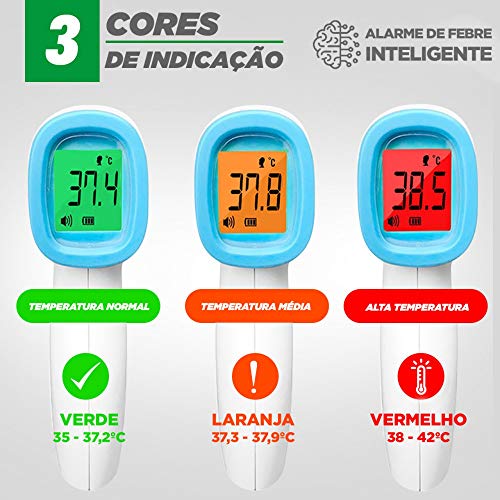 Termômetro Digital Infravermelho, Medical System BR