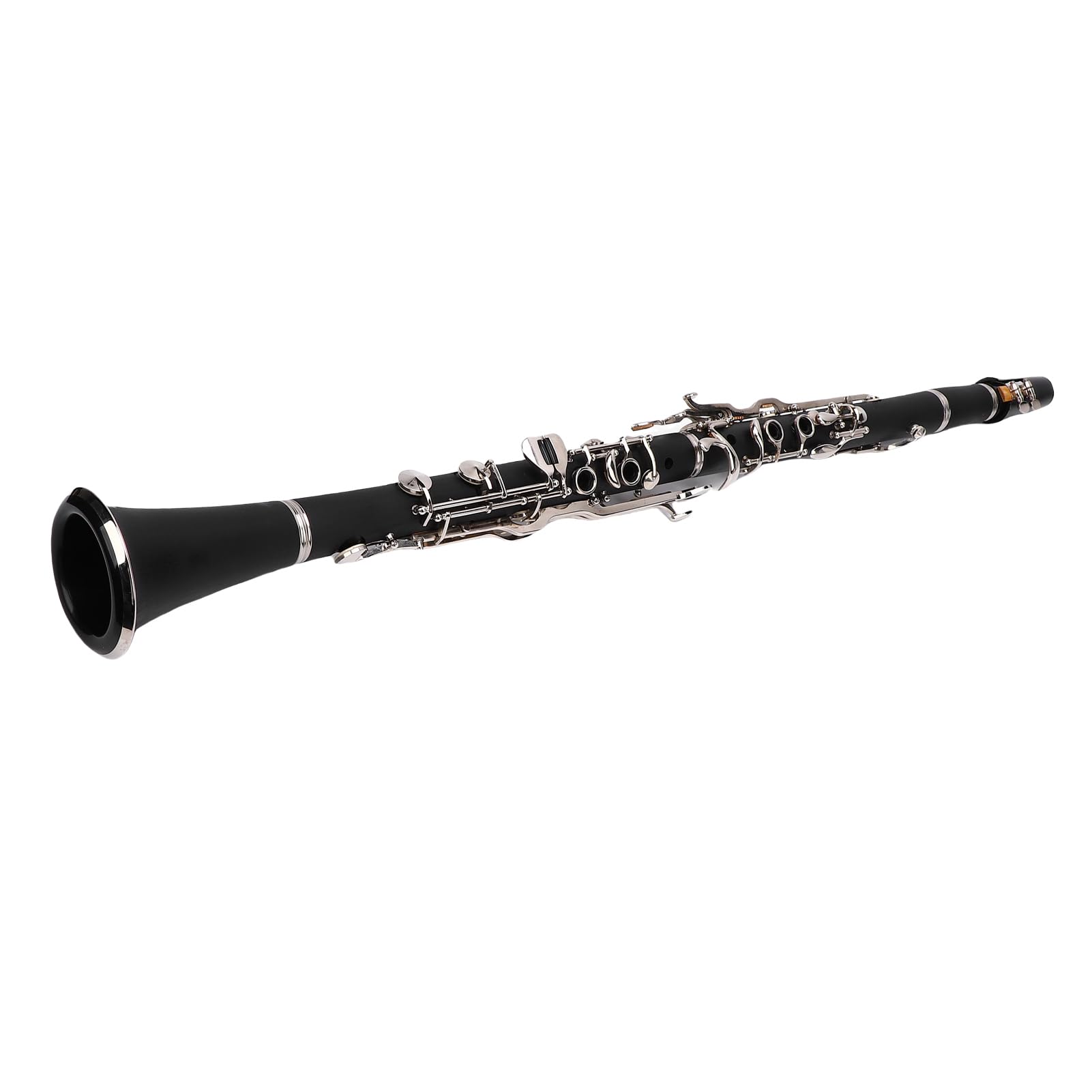 EMUKOEP Clarinetto a 17 Tasti, Chiave G, Strumento a Fiato Professionale per Principianti, Musicisti Avanzati, Musica Jazz Classica