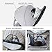 Beberoad Love R2 Small Travel Stroller Compact Strollers Foldable Lightweight Baby Stroller for Airplane, Infant with Adjustable Backrest, Cup Holder and Waterproof Canopy, Gray