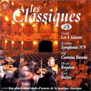 Les Quatres Saisons;Symphonie N 9;Carmina Burana;Requiem;Boléro