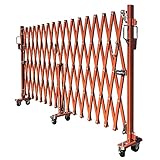 アルマックス ALMAX アルミゲート EXG1260 幅6.0m×高さ1.2m（木目調ブラウン）アコーディオン門扉 片開き 傾斜地対応 段差対応 伸縮門扉 特許 アコーディオンゲート アルミフェンス 蛇腹ゲート ジャバラゲート キャスターゲート ガレージゲート カーゲート 仮設ゲート 伸縮ゲート クロスゲート（1台）