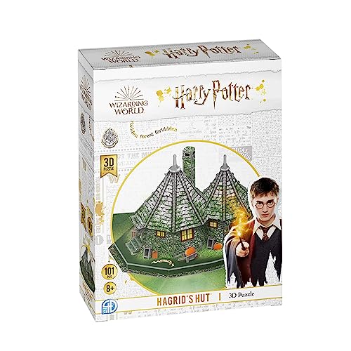 University Games Harry Potter Hagrids Hut 3D Puzzle