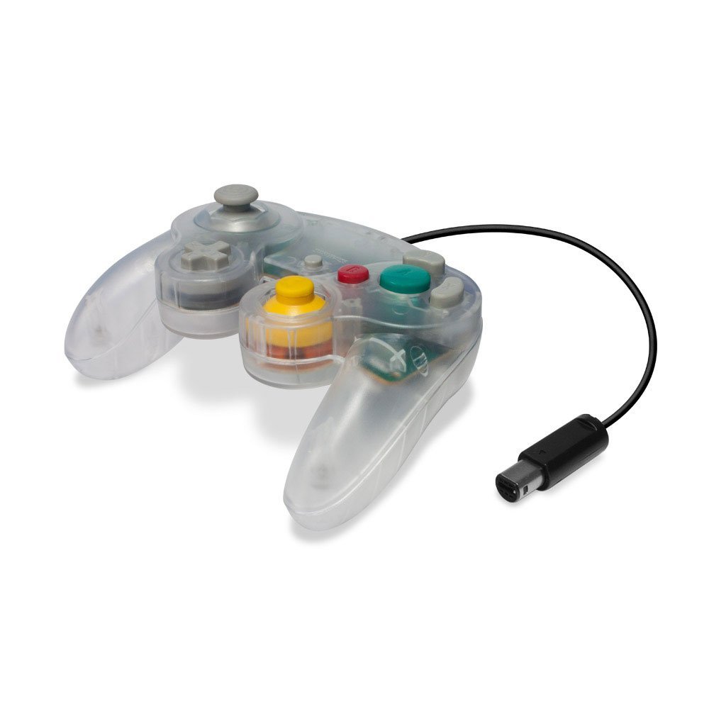 CirKa Wired Controller for GameCube/ Wii (Clear) (Renewed)