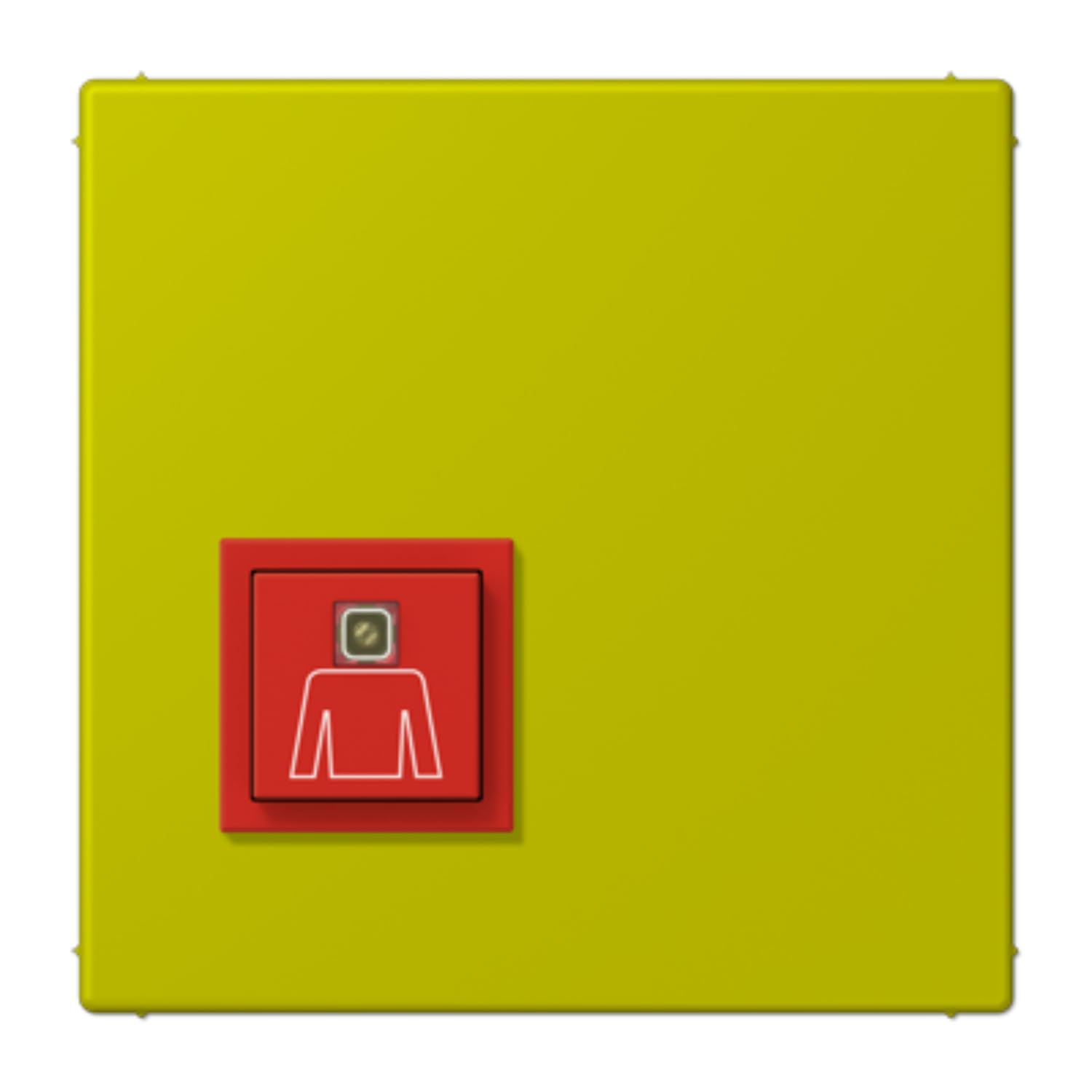 Bouton d'appel d'urgence LC4320F JUNG NRSLC0834RT249 système alarme filaire