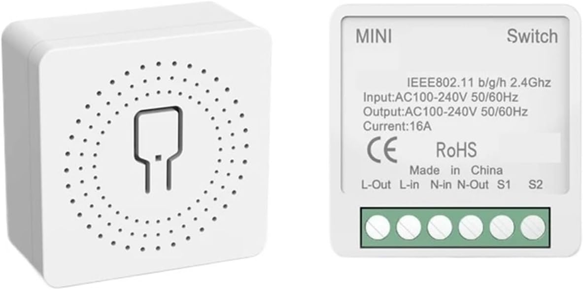 Mini Light Switch 16A - Two Way Control Timer LED Controller LED Dimmer