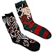 Nightmare on Elm Street Freddy/Hat & Gloves 2-pack Adult Crew Socks