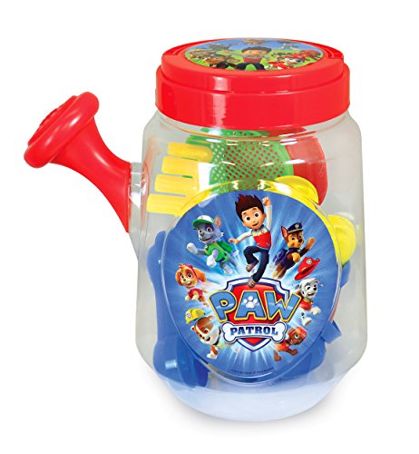 Nickelodeon Paw Patrol Large Clear Filled Watering Can Toy, Multicolor
