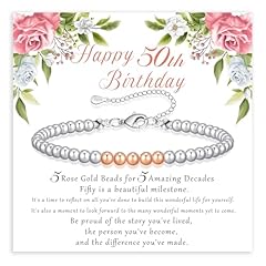 50th Birthday Bracelets