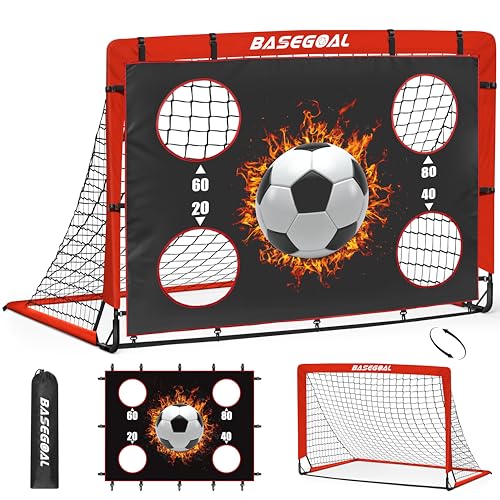 Cage de foot exterieur but de foot jardin avec cible et sac de sport