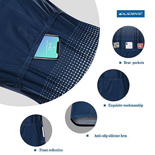 Men's Cycling Jersey Sets Road Bike Short Sleeve Bib Pants with Sponge Padded Riding Clothing Suits Quick-Dry - Image 4