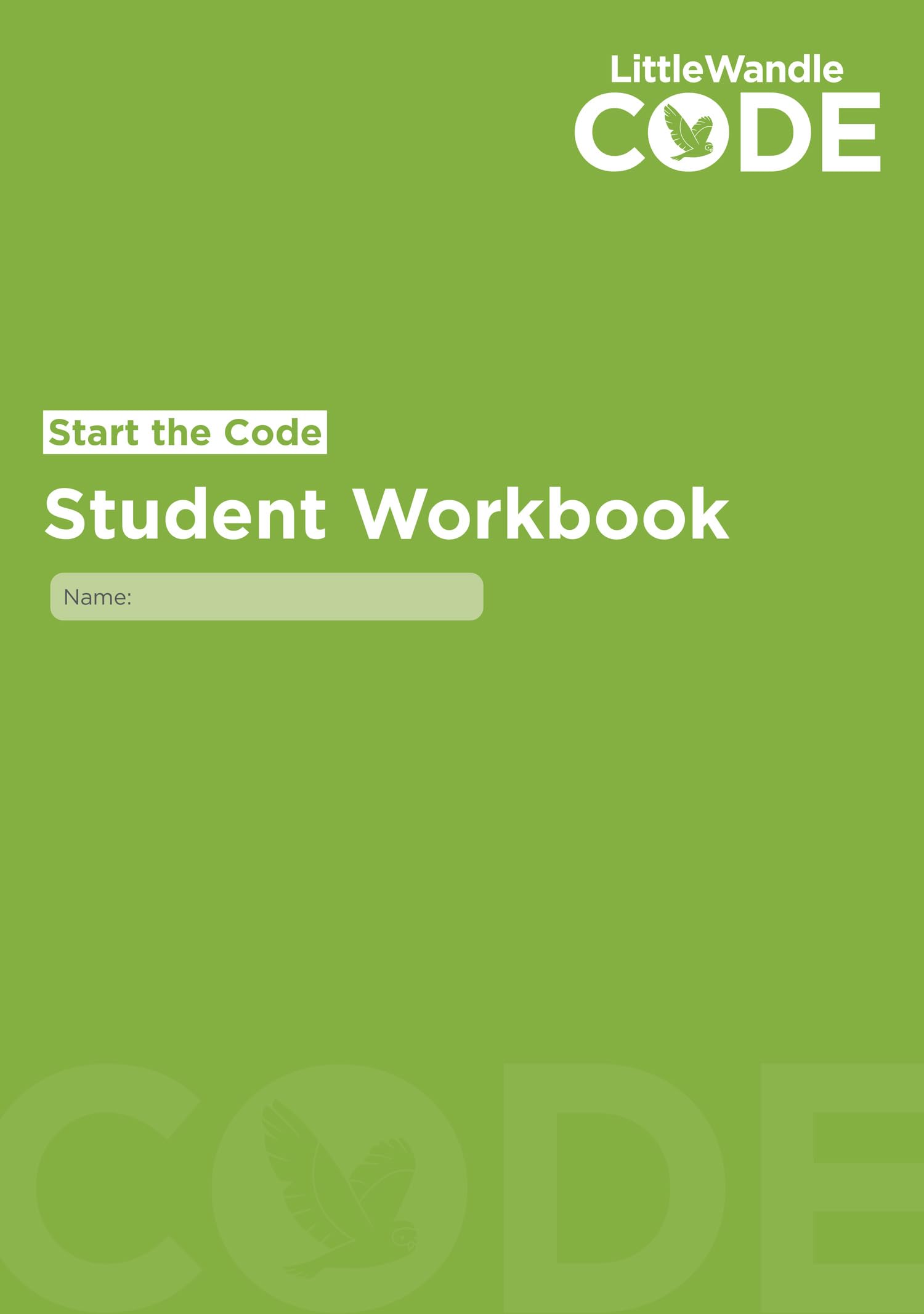 Start the Code Student Workbook (Little Wandle Code)