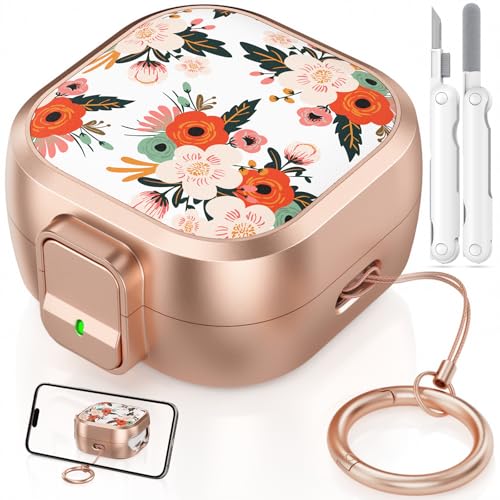 Polislime Samsung Galaxy Buds 4 Pro�P�[�X/Buds 4 �P�[�X 2026�A�Z�[�t�e�B���b�N�t���n�[�h�L���[�g�C���t�H���J�o�[-�z���C�g�x���[�t�����[