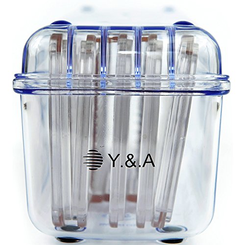 5 in 1 Mandoline Slicer - All Transparent Vegetable Cutter - Julienne Slicer and Cheese Grater Set