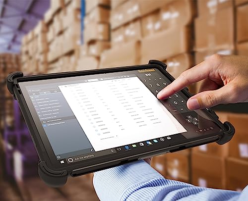 Mobiledemand Ultra Rugged Premium Case For Microsoft Surface Pro 9 – Heavy Duty Tablet Case – Briefcase Handle, Hand Strap, Easel, Stylus Holder – Shock Absorbing Rubber Bumpers, Fully Protective Case #TOP4