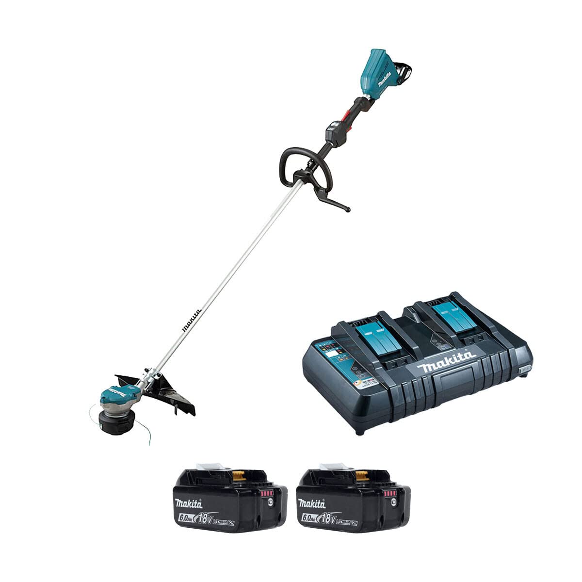 Makita DUR368LPG2 - Desbrozadora sin escobillas, 36 V