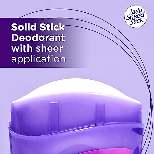 Lady Speed Stick 61015138 Deodorant For Women,Invisible Dry Shower Fresh- 2.3 Ounce (Pack Of 4), thumb #5