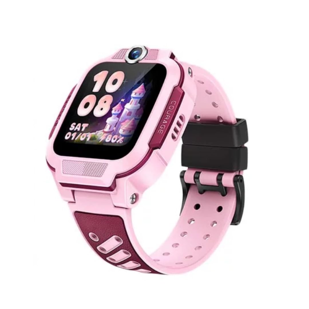 imoo Z3 Kids Smartwatch, 4G Video/Voice Call & Real-time GPS Tracker, 1.5″ HD Screen IP68 20m Waterproof, 8GB Large Storage Parent Control and Safety Protection(Pink) (Pink)-picture-19