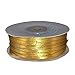 1/8"(3mm) Double Faced Satin Ribbon 100 Yards - Gold