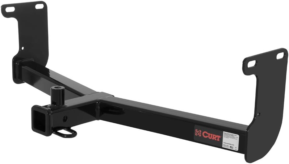 Curt Class 3 Trailer Hitch Tow Package with 2in Ball for 2005-2010 Dodge Dakota