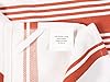 KAF Home Set of 4 Centerband and Waffle Flat Kitchen Towels | 18 x 28 Inch Absorbent, Durable, Soft, and Beautiful Kitchen Towels | Perfect for Messes and Drying Dishes - Spice #3