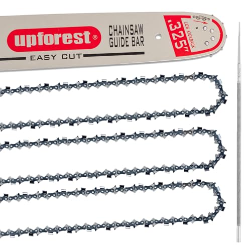 UPFOREST KF16066DE3L 16 Inch Guide Bar and .325" Chain Combo, 66 DL